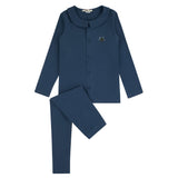 Boys Ruffle Grandpa Loungewear Set