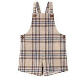 Plaid Overalls