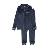 Blue Velour Grandpa PJ