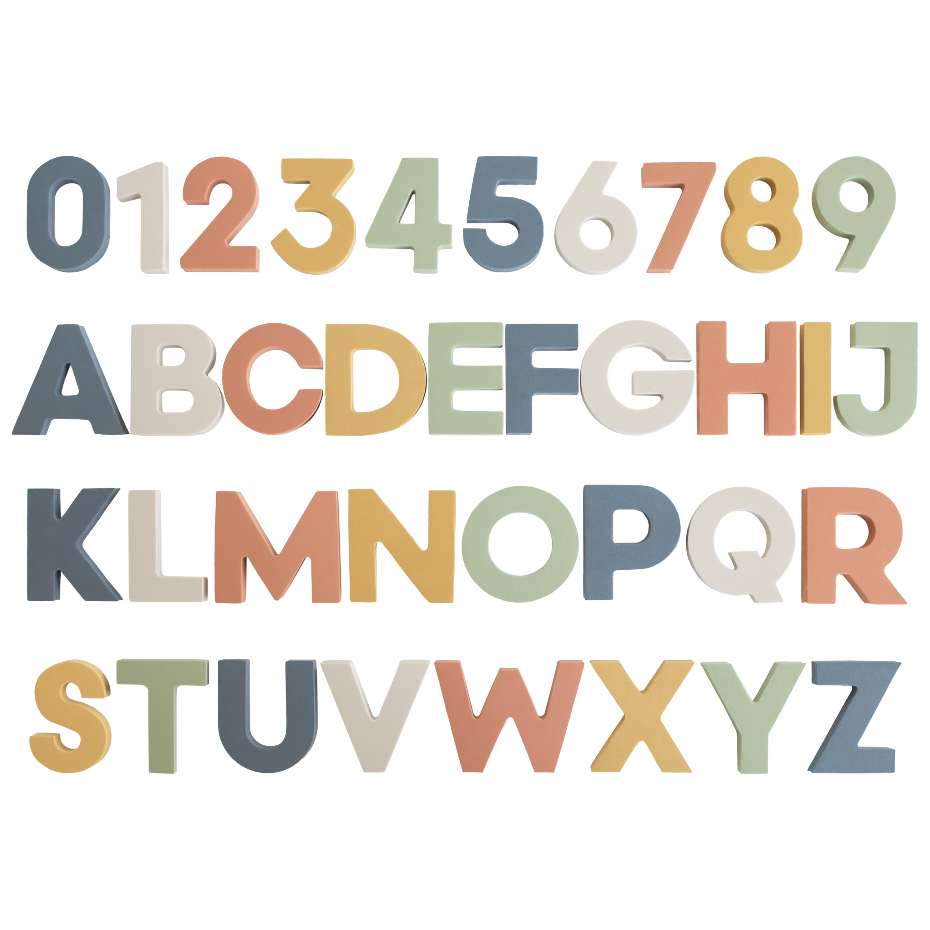 Letters & Numbers Bath Play Set - Sol
