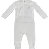 Pink Teddy Wrap Footie