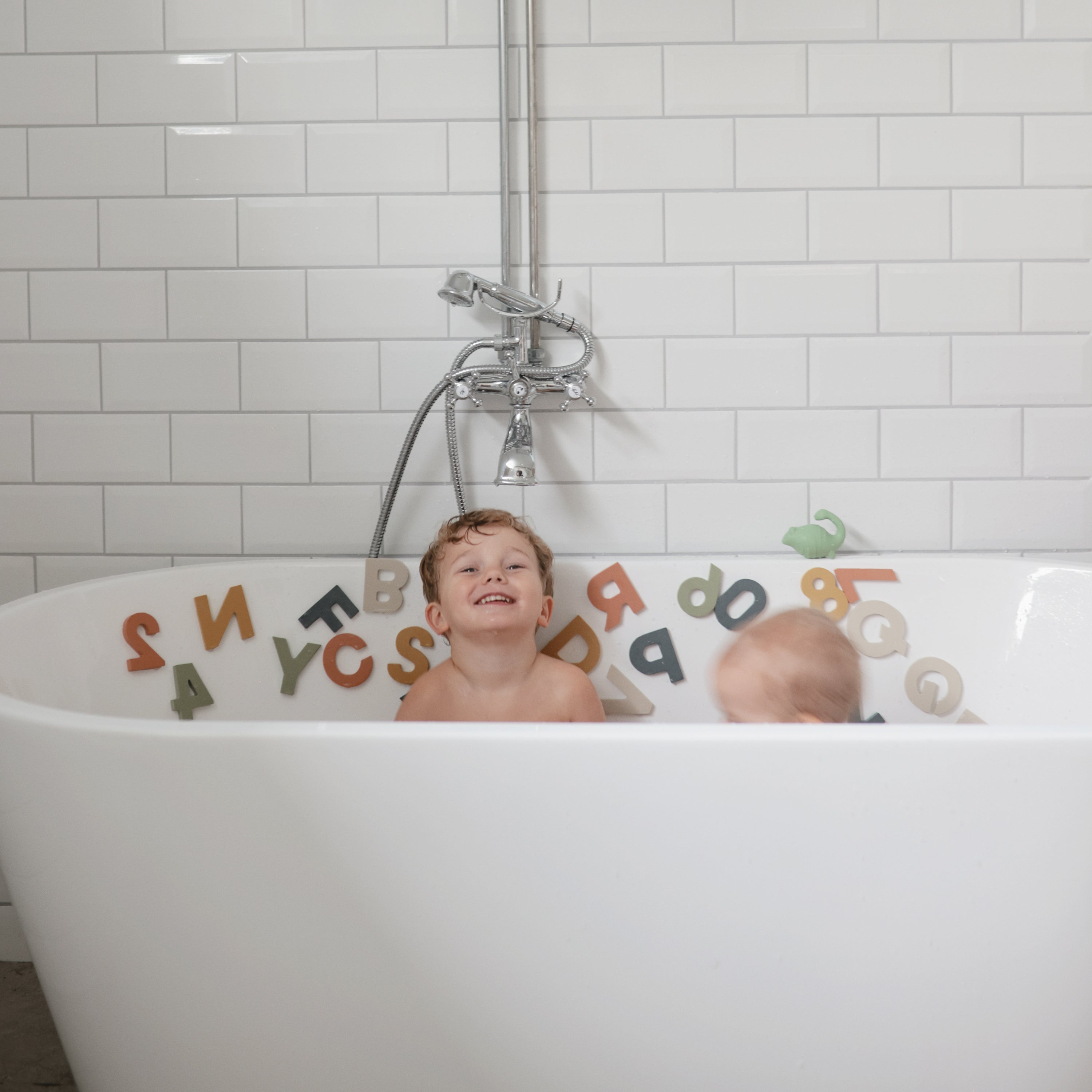 Letters & Numbers Bath Play Set lifestyle