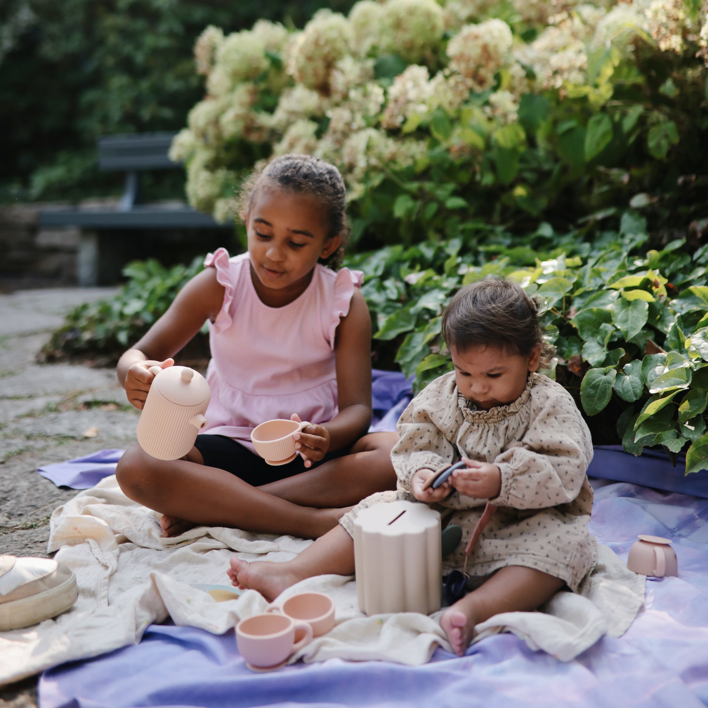 Silicone Tea Play Set lifestyle