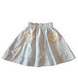Gingham Ric Rac Skirt