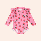Strawberry Fields Forever Frill Swimsuit