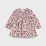 Printed Velvet Dress