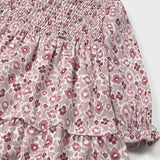 Printed Velvet Dress