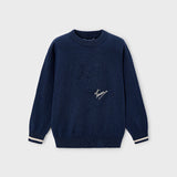 Embossment Sweater