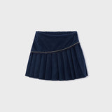 Pleated Knit Skort