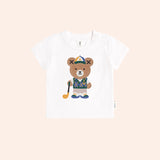 Golfer Hux White Tee