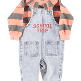 "School Trip" Dungarees