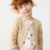 Fur Collar Cardigan