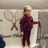 Girls Velour Polo Pajama