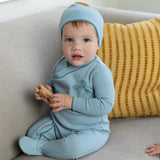 Seagrass Rope on Rib Footie & Beanie
