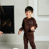 Boys Logo Velour PJ