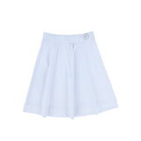 Contrast Half Zip LS Swimsuit and Skirt