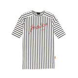 Script Striped T-Shirt Dress