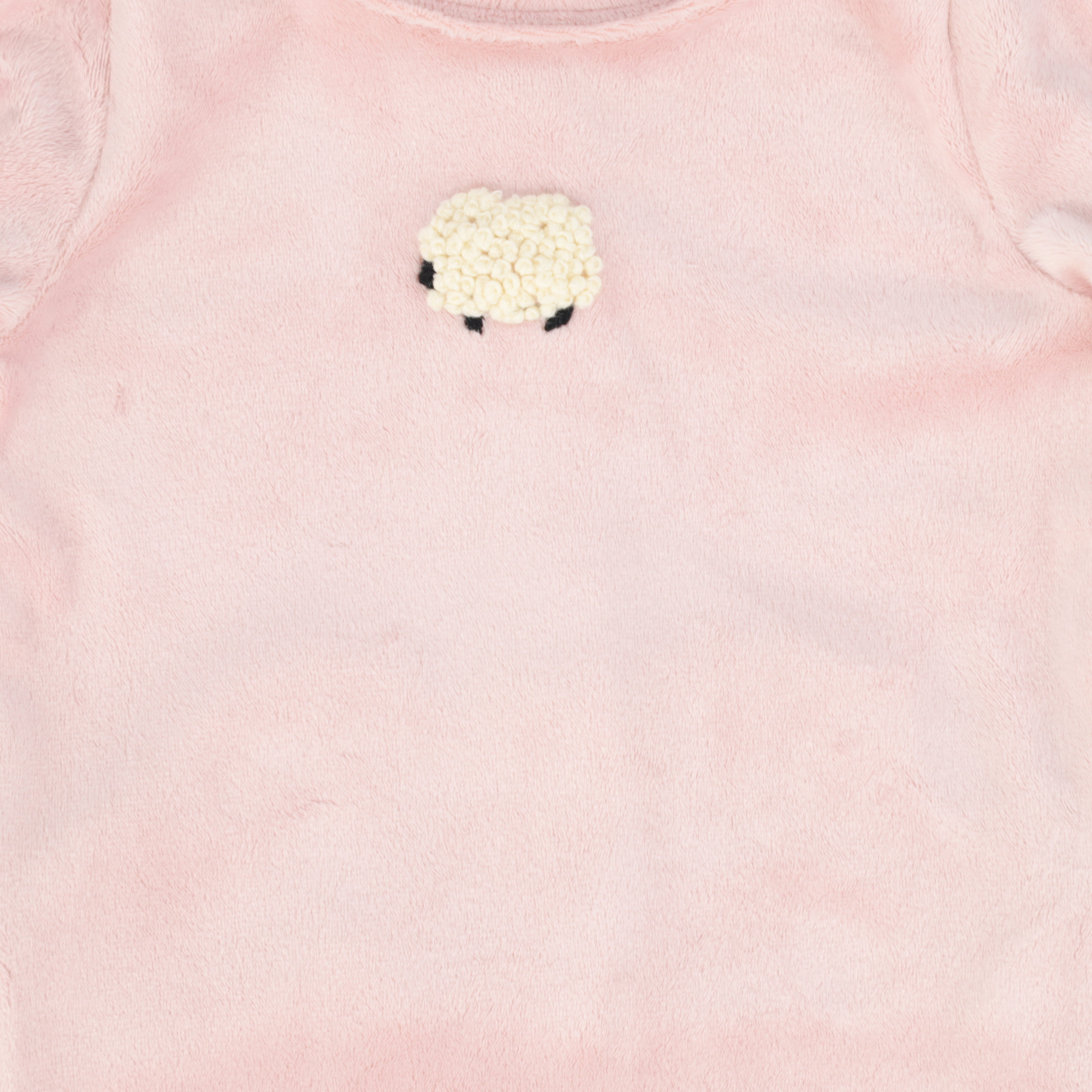 Bebe Jolee Pink Velour Graphic Footie