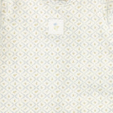 Bebe Jolee Light Blue Floral Lattice Footie