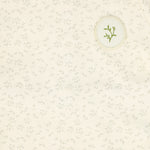 Bebe Jolee Sage Floral Seamed Footie