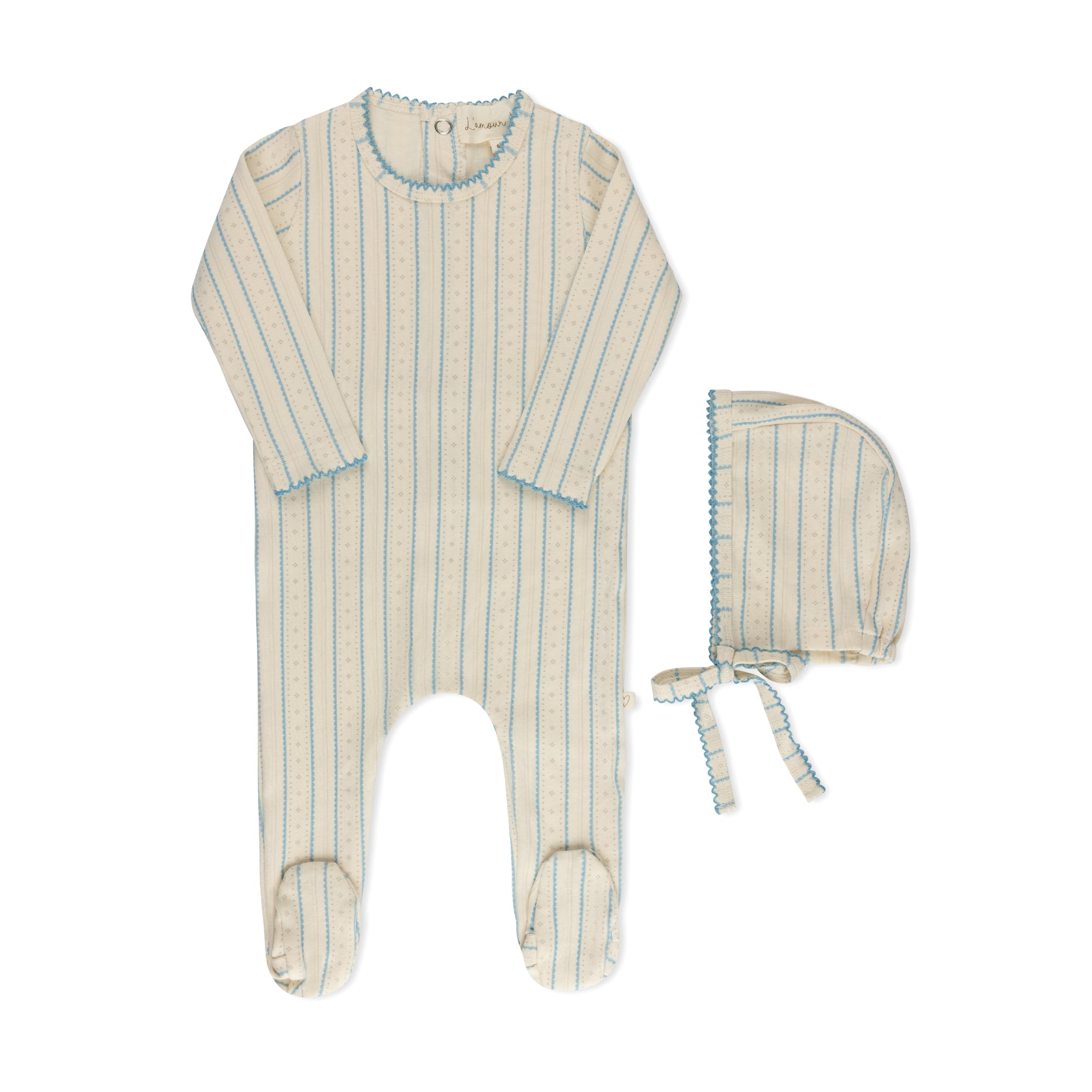 Boys Scallop Footie