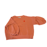 Pink Logo Print Sweatshirt