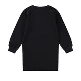 Carola Black Smiley Dress