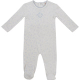 Blue Petit Pois Footie