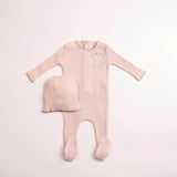 Girls To The Moon Footie + Beanie