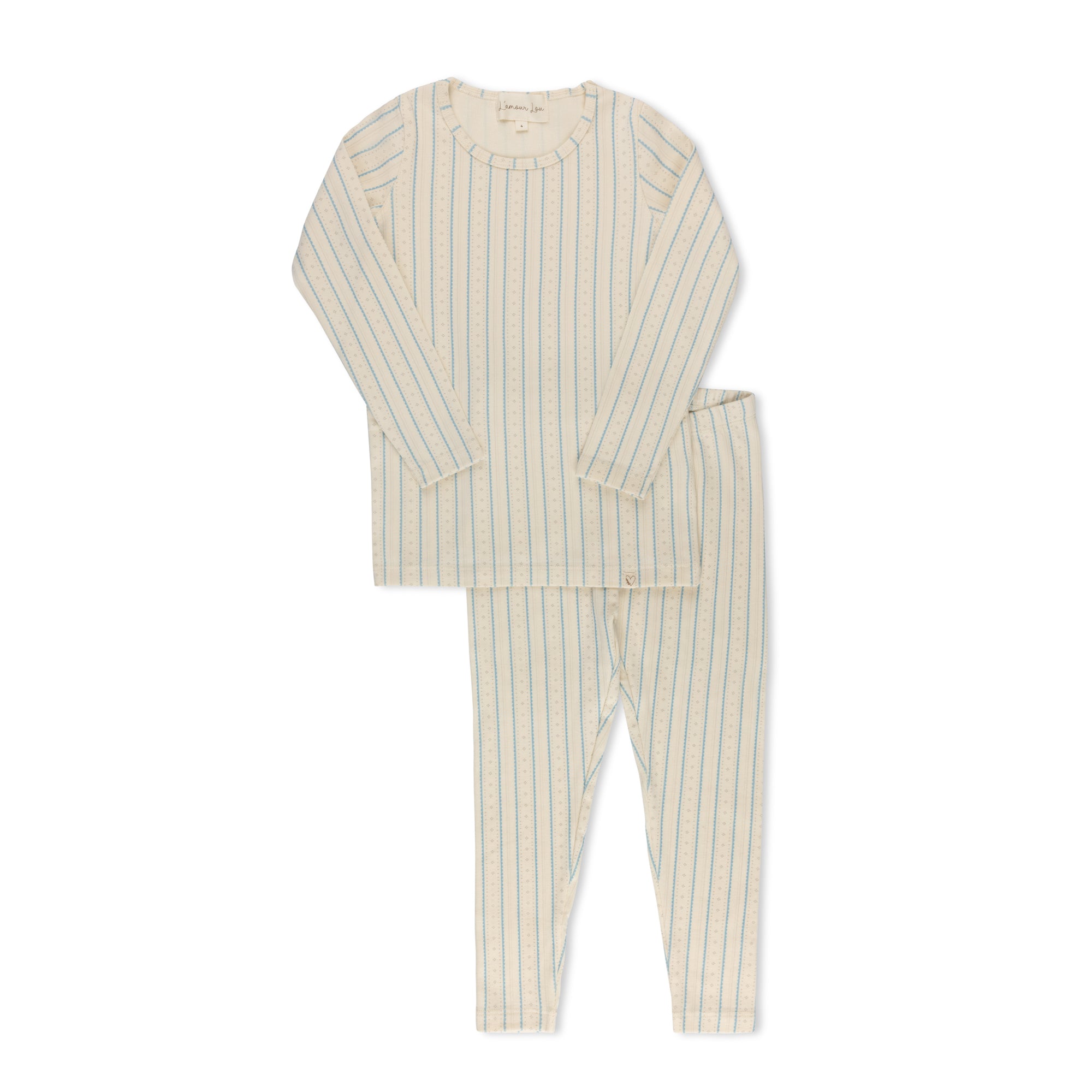 Boys Scallop Print Pajama
