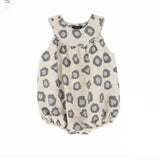 Leopard Piped Romper