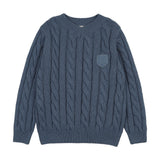 Chunky V Neck Sweater