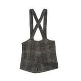 Plaid Print Overall