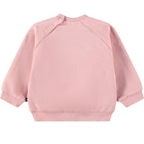 Girls Disc Smiley Sweatshirt