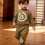 Boys Disc Smiley Sweatshirt