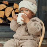 7AM 2-Tone Fuzzy Ribbed Beanie