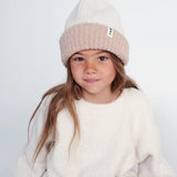 7AM 2-Tone Fuzzy Ribbed Beanie