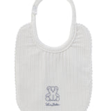 Blue Teddy Wrap Footie