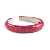 Poppy Braided Woven Patent Headband