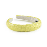 Poppy Braided Woven Patent Headband