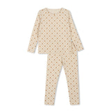 Boys Bear Grid Print Pajama