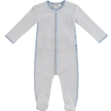 Blue Bunny Rib Footie
