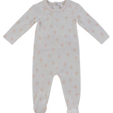 Pink Up & Away Footie