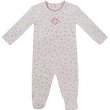 Pink Petit Pois Footie