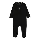 Black Emblem Footie