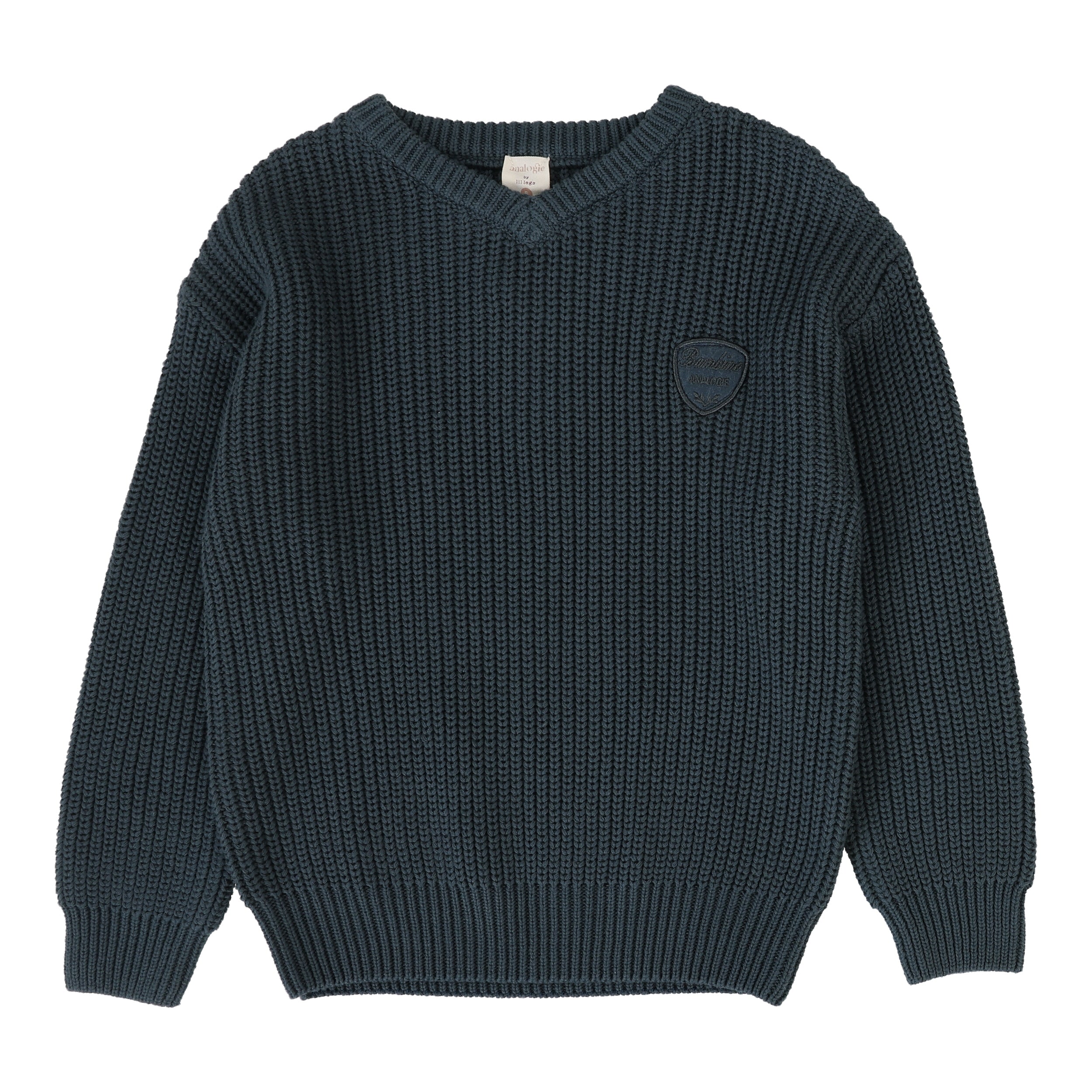 Knit V-Neck Sweater