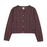 Girls Pointelle Cardigan