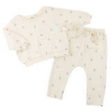 Mini Sailboats Brooklyn Boxy Jogger Set