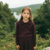 Plum Heritage Sweater & Skirt Set