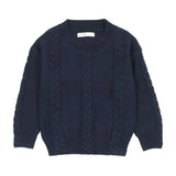 Cabled Crew Sweater